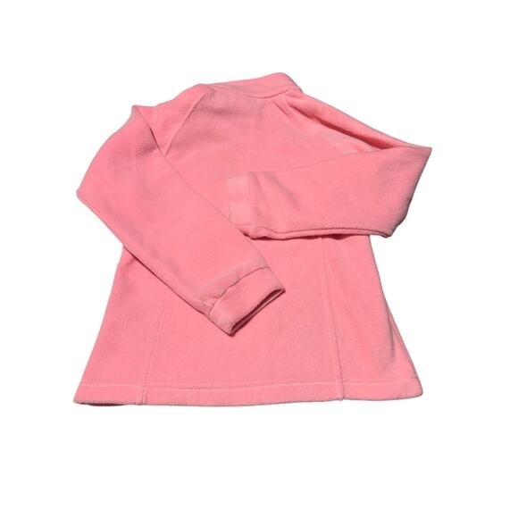Columbia M soft pink fleece zip up pockets nwot - Picture 6 of 7